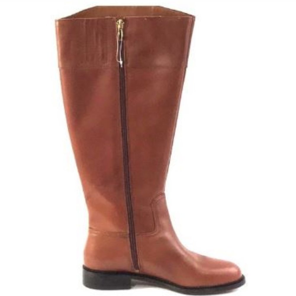 Franco Sarto Medium Calf Leather Tall Shaft Boots - Picture 2 of 8